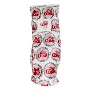 Diet Coke Bottle Cap Throw Blanket Reversible 60 X 70 New Coca Cola